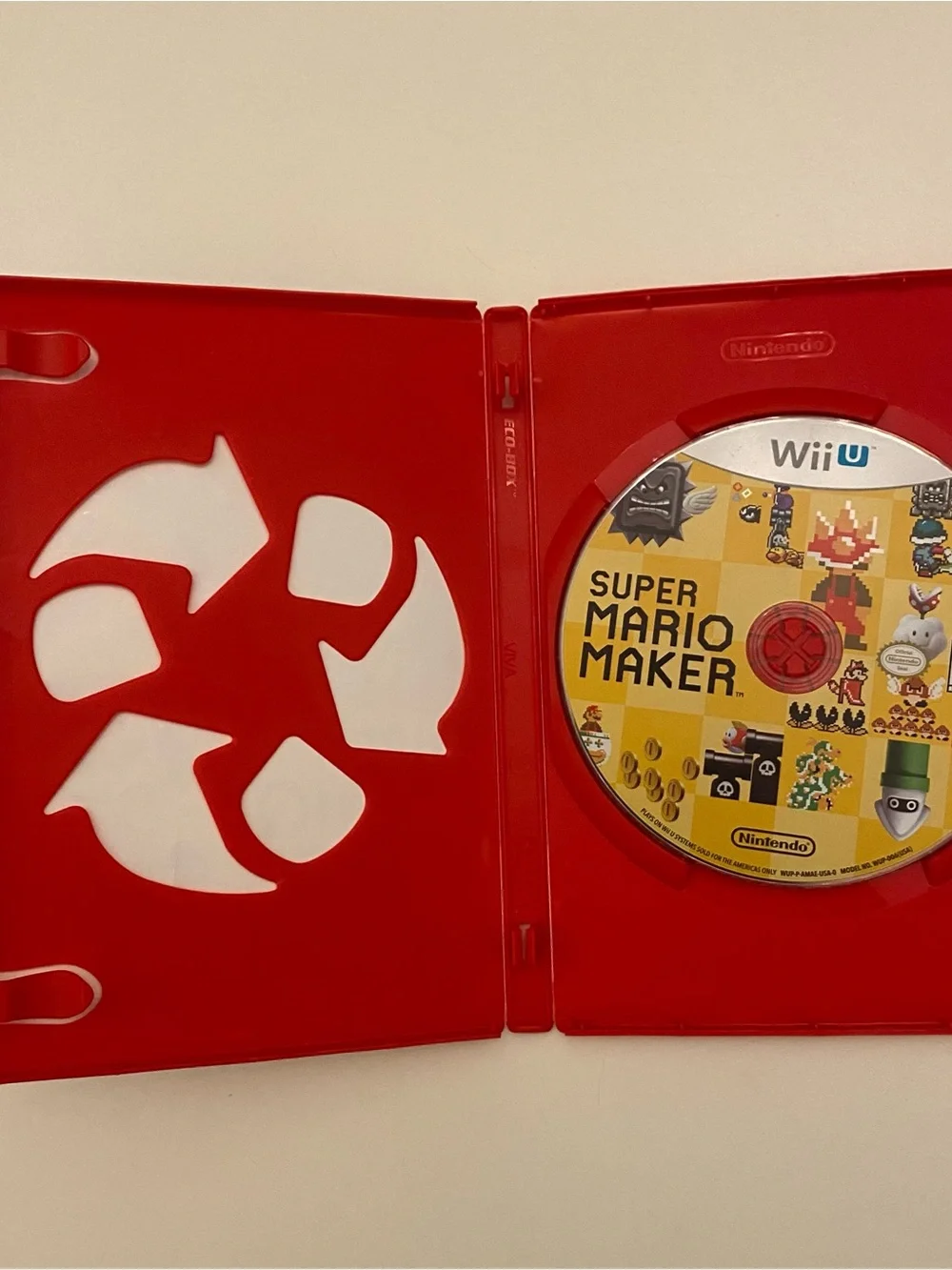 Wii U Nintendo Super Mario Maker Video Game
